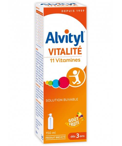 ALVITYL VITALITE - 11 vitamines dont la vitamine C